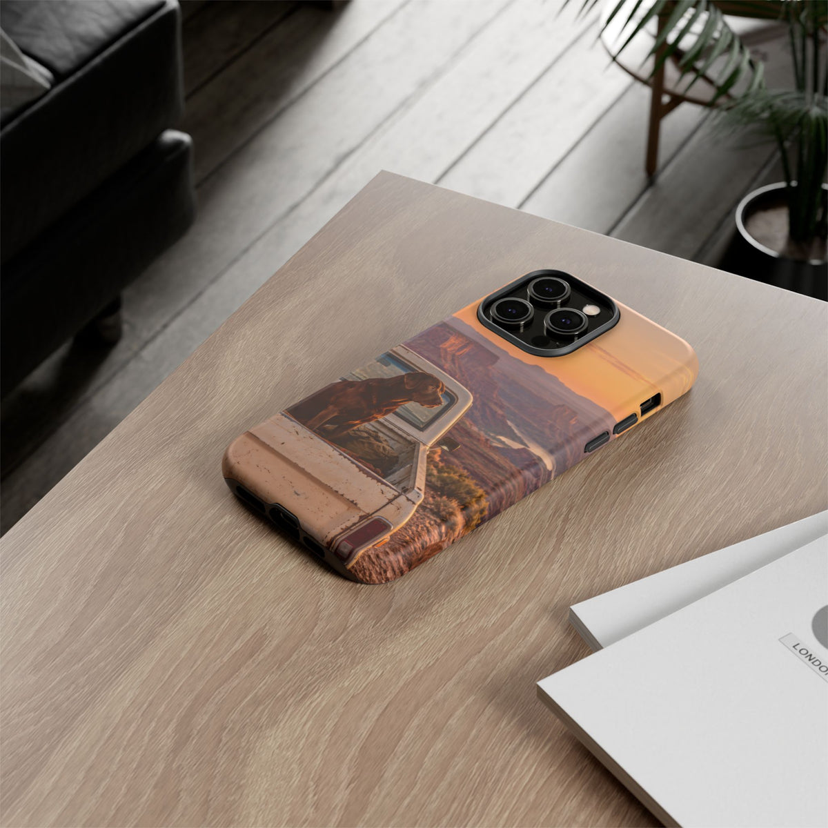 Desert Tailgate Companion iPhone Tough Case | labrador