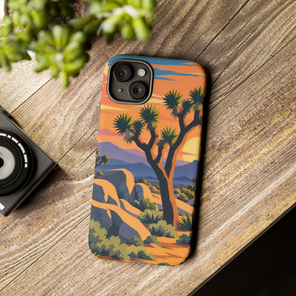 Joshua Tree — Desert Silhouettes iPhone Tough Case