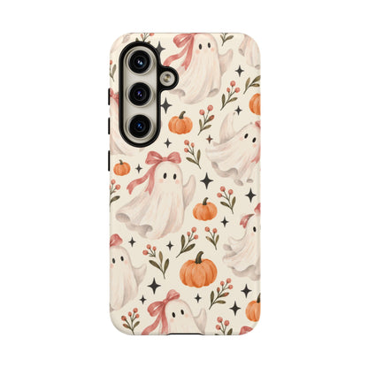 Blush Boo Social Samsung Galaxy Tough Case | cute ghost