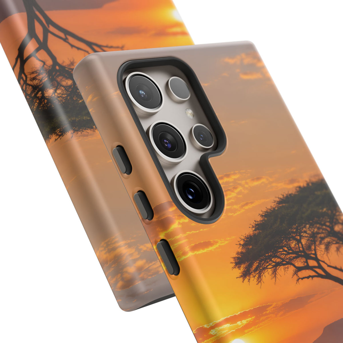Amber Acacia Samsung Galaxy Tough Case | african sunset
