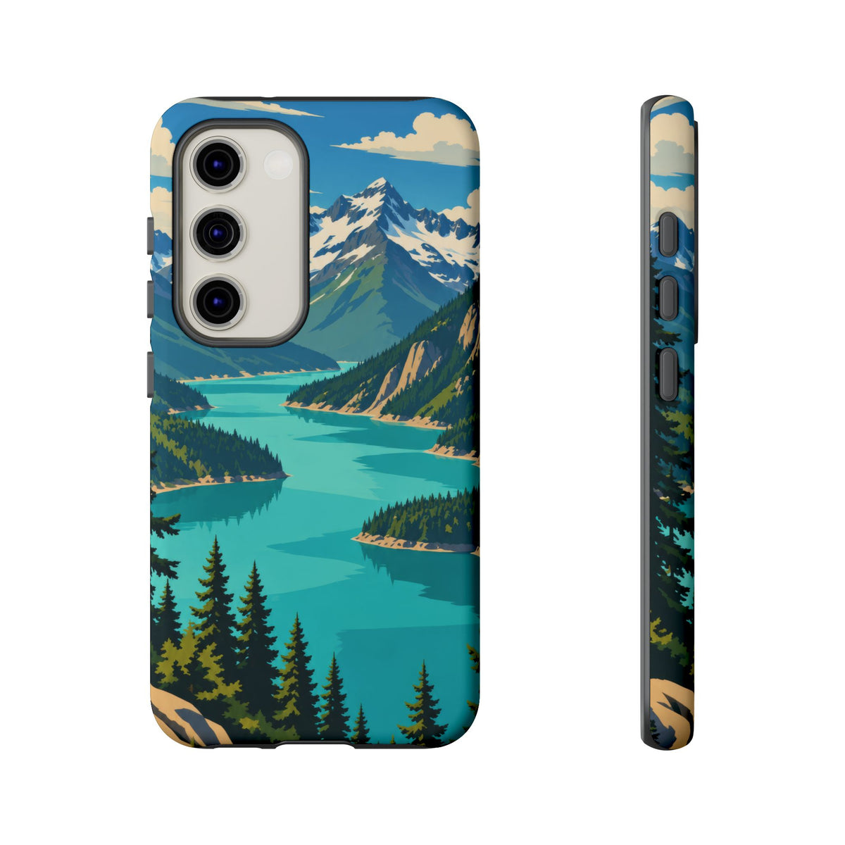 Cascades — Diablo Blue Samsung Galaxy Tough Case