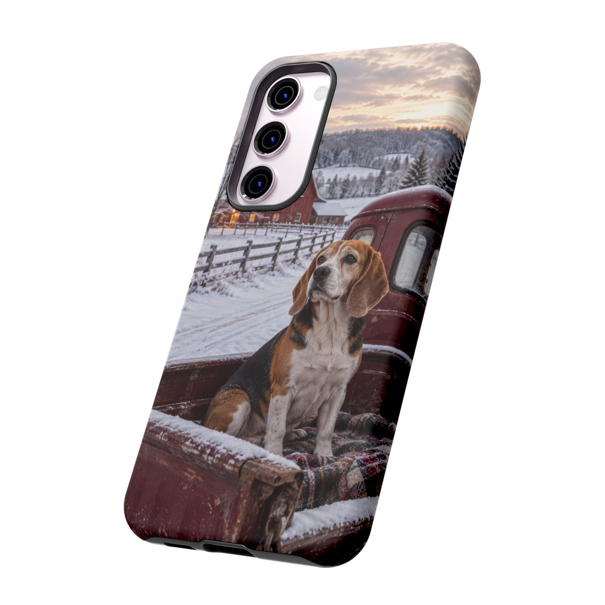 Winter Farm Watch Samsung Galaxy Tough Case | beagle