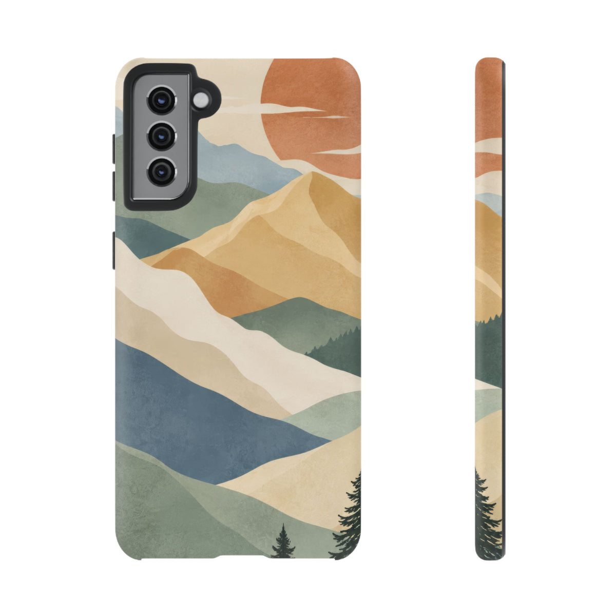 Sage Summit Samsung Galaxy Tough Case | abstract mountains
