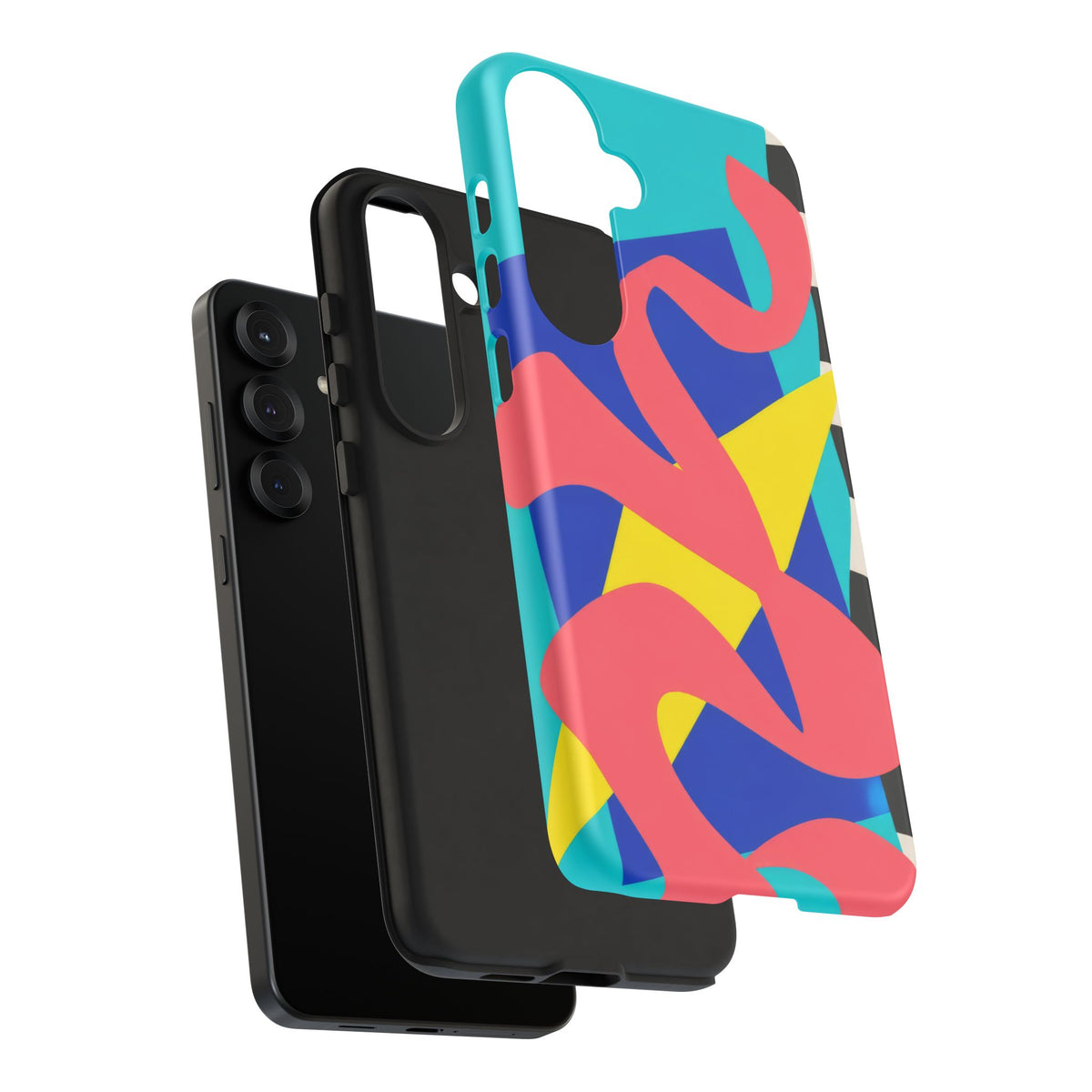Cut Loose Samsung Galaxy Tough Case | Retro Abstract Art