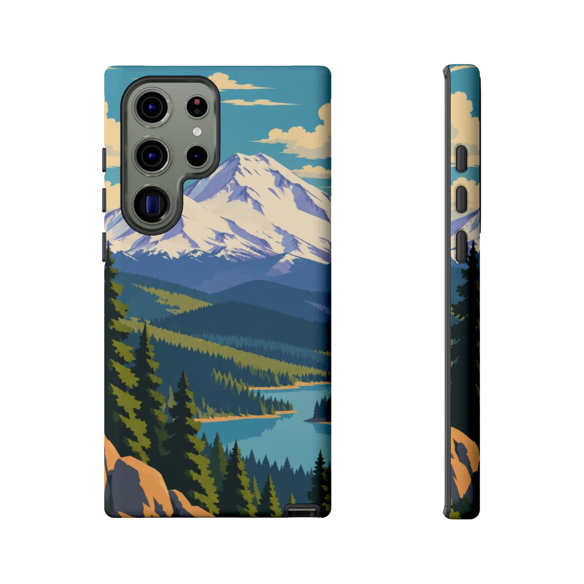 Mount Shasta — Snowlight Samsung Galaxy Tough Case