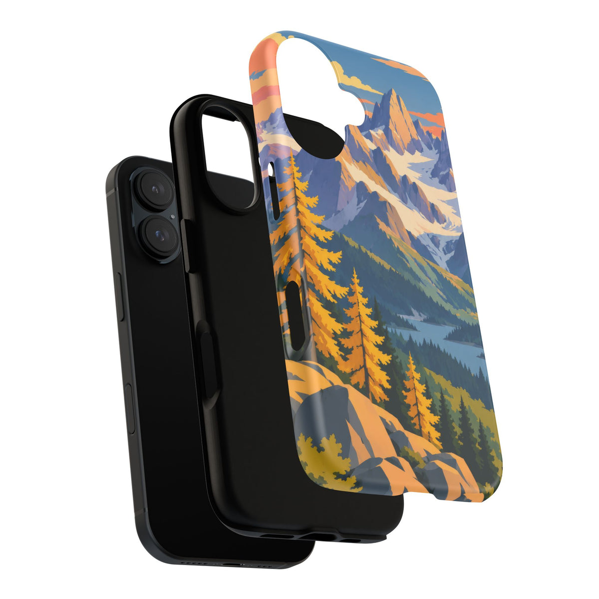 Cascades — Alpine Spires iPhone Tough Case