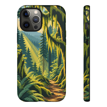 Hoh Rain Forest — Mosslight iPhone Tough Case