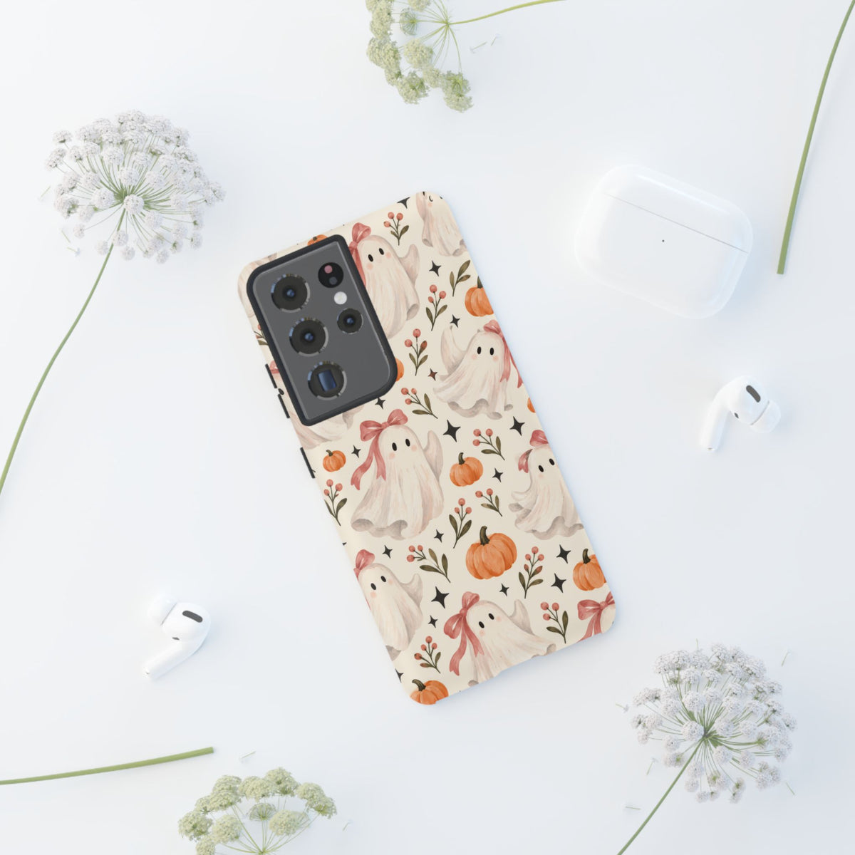 Blush Boo Social Samsung Galaxy Tough Case | cute ghost