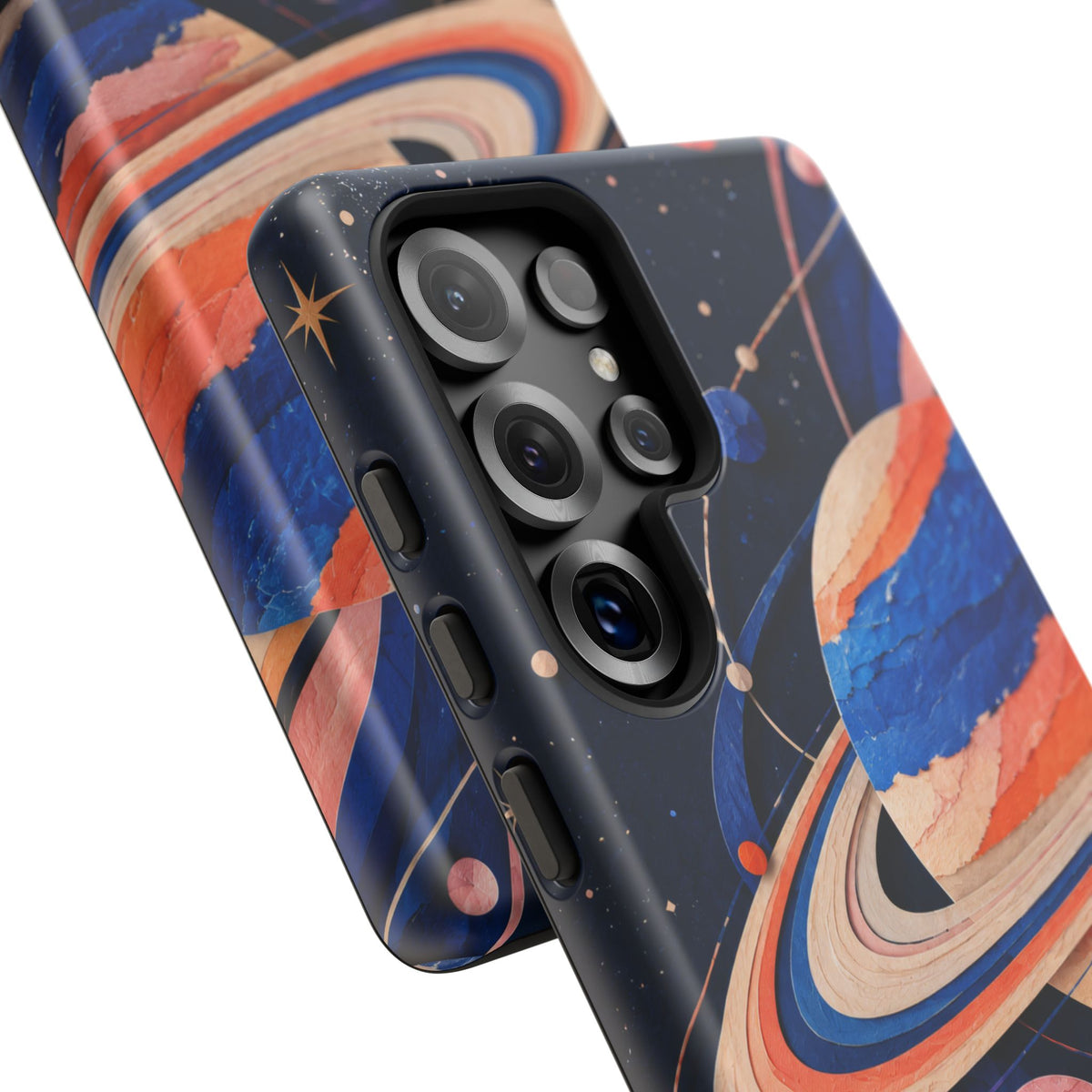 Cosmic Cut Paper Samsung Galaxy Tough Case | modern space