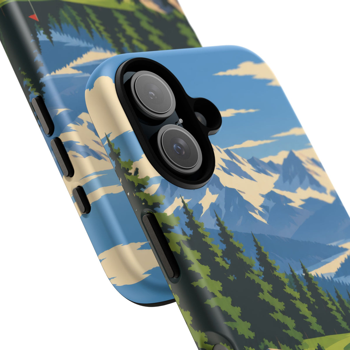 Mountain Golf — Alpine Fairway iPhone Tough Case