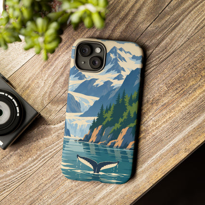 Glacier Bay — Fjord Silence iPhone Tough Case