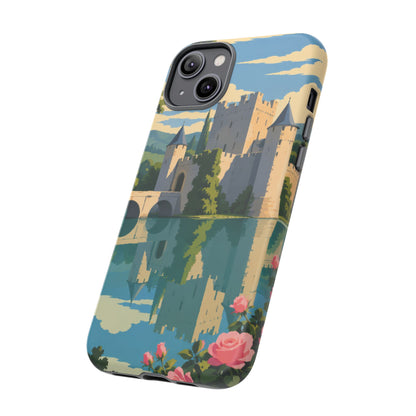English Castle — Moat and Roses iPhone Tough Case