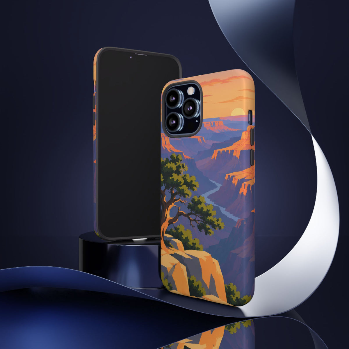 Grand Canyon — Blue Canyon Dawn iPhone Tough Case