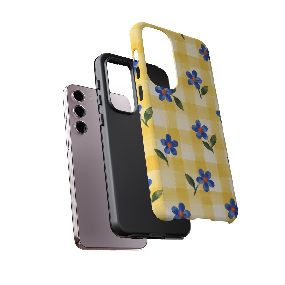 Buttercup Picnic Samsung Galaxy Tough Case | yellow gingham