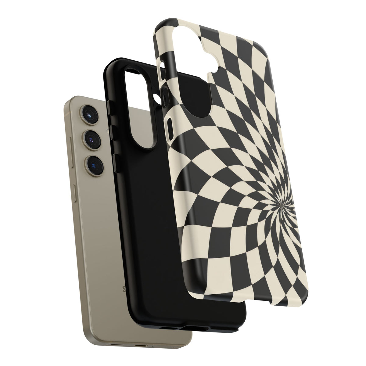 Twist Theory Samsung Galaxy Tough Case | Optical Checkerboard