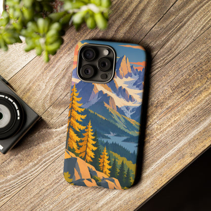 Cascades — Alpine Spires iPhone Tough Case