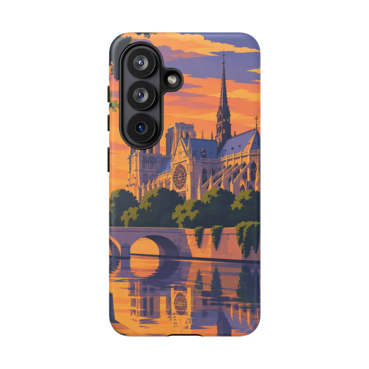 Notre Dame — Cathedral Twilight Samsung Galaxy Tough Case