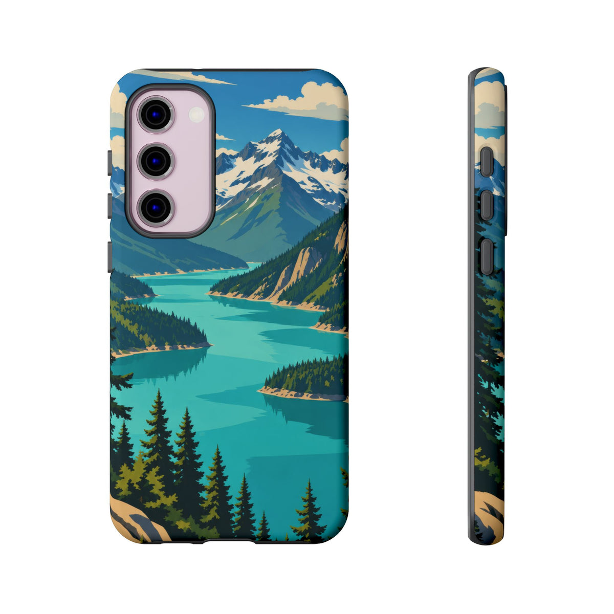 Cascades — Diablo Blue Samsung Galaxy Tough Case