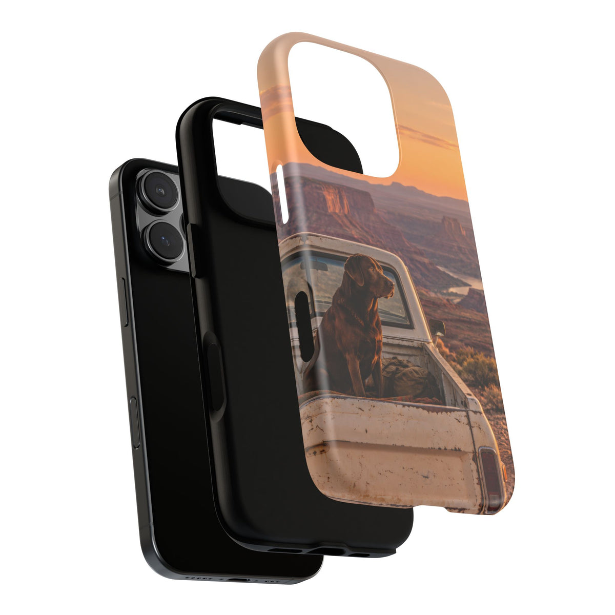 Desert Tailgate Companion iPhone Tough Case | labrador