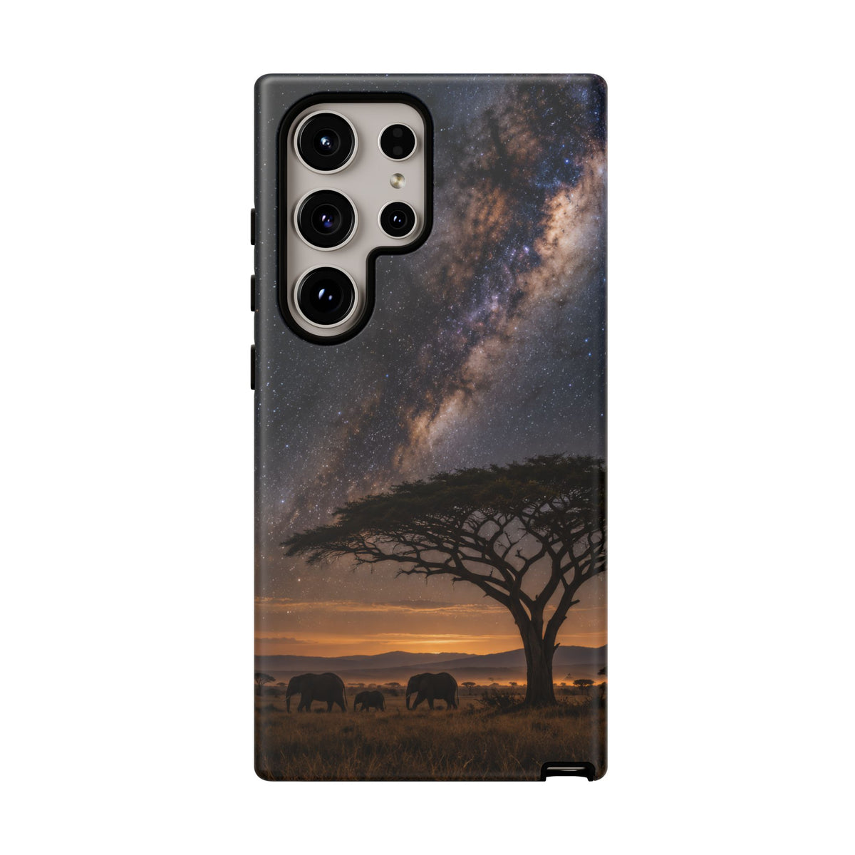 Milky Way over the Plains Samsung Galaxy Tough Case