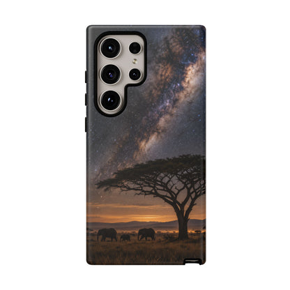 Milky Way over the Plains Samsung Galaxy Tough Case