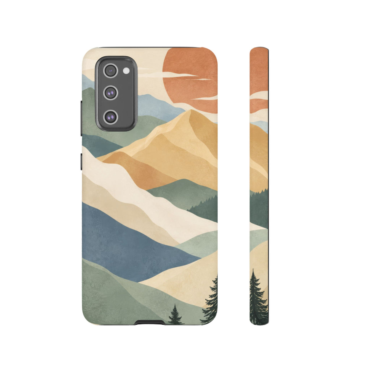 Sage Summit Samsung Galaxy Tough Case | abstract mountains