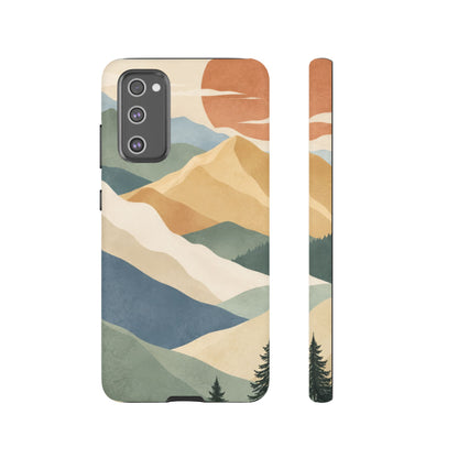 Sage Summit Samsung Galaxy Tough Case | abstract mountains