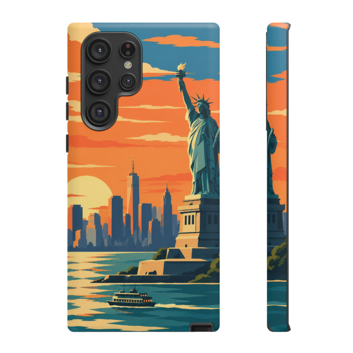 New York City — Harbor Liberty Samsung Galaxy Tough Case