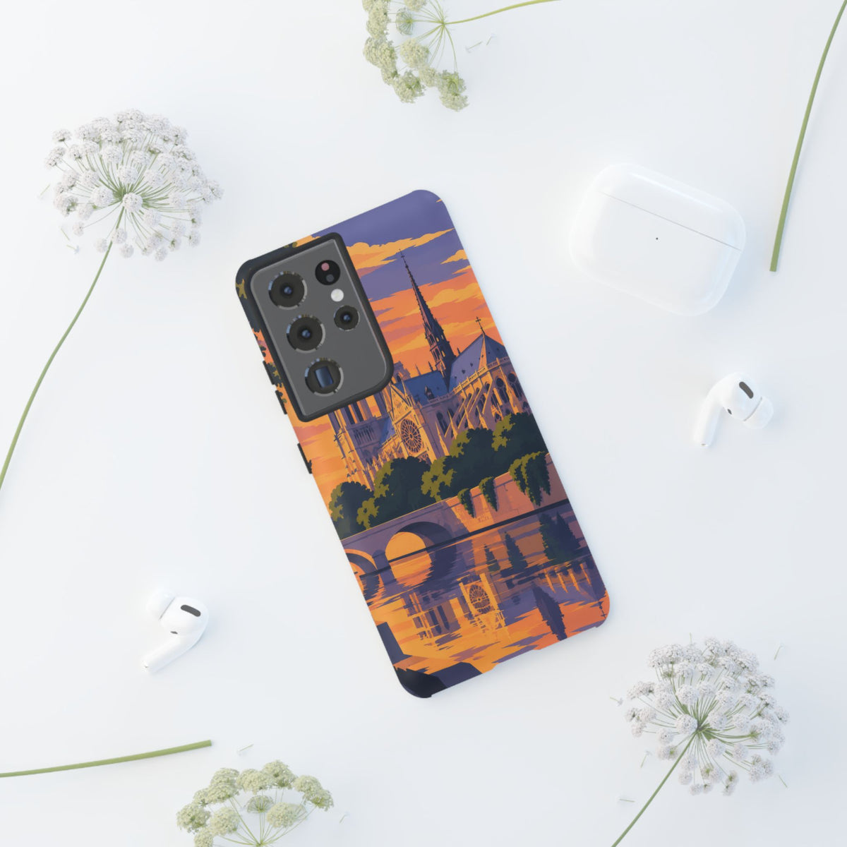 Notre Dame — Cathedral Twilight Samsung Galaxy Tough Case