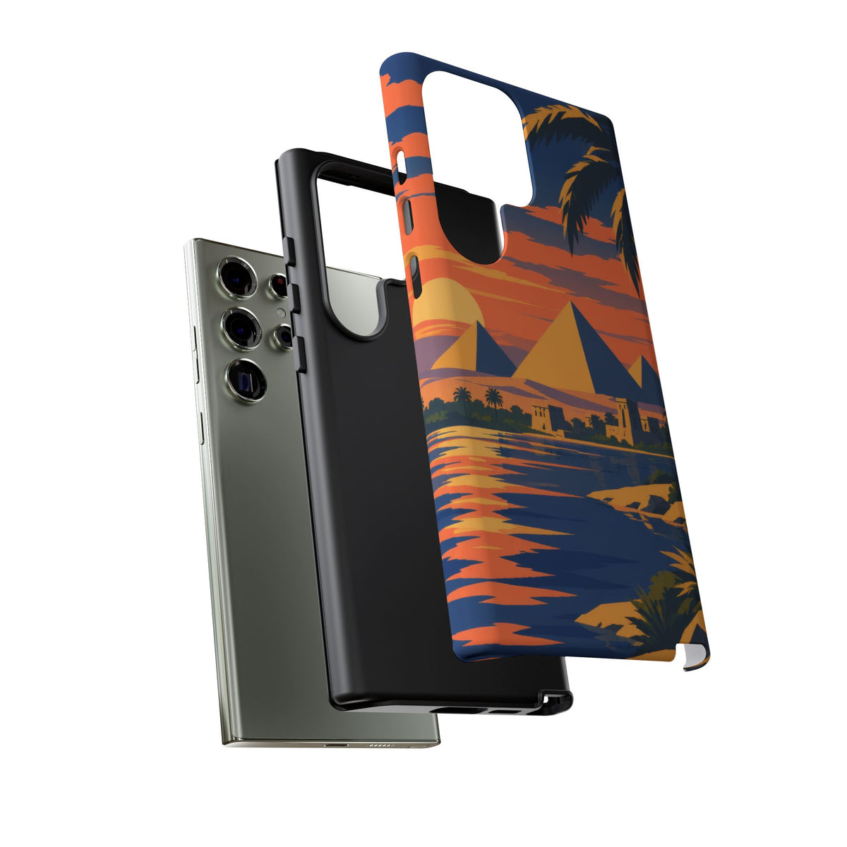 The Pyramids — Nile Dusk Samsung Galaxy Tough Case