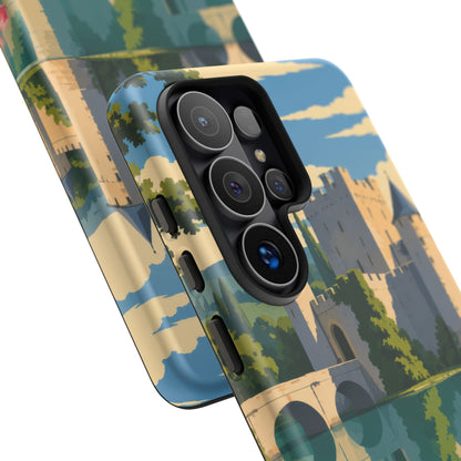 English Castle — Moat and Roses Samsung Galaxy Tough Case