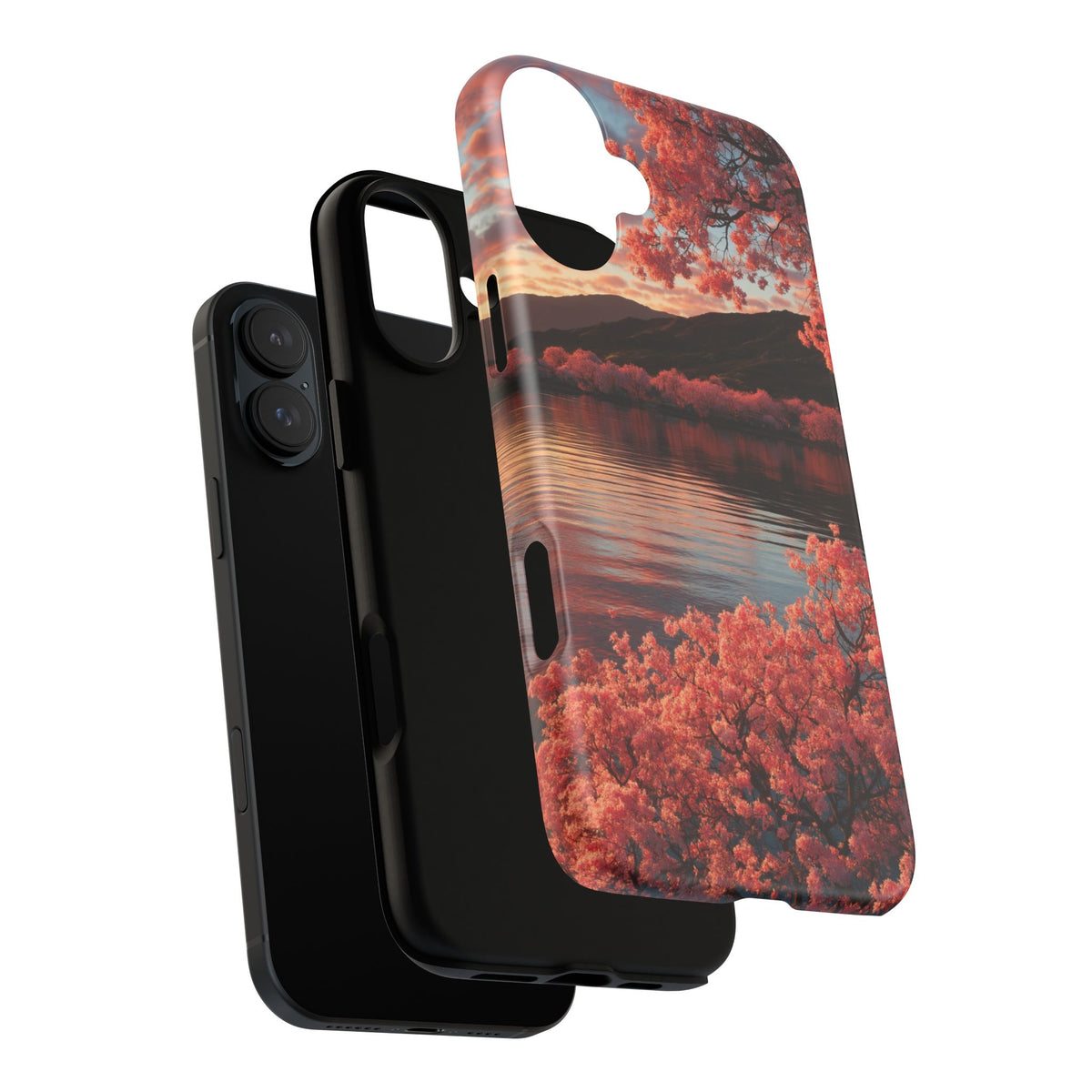 Blossom Shore iPhone Tough Phone Case