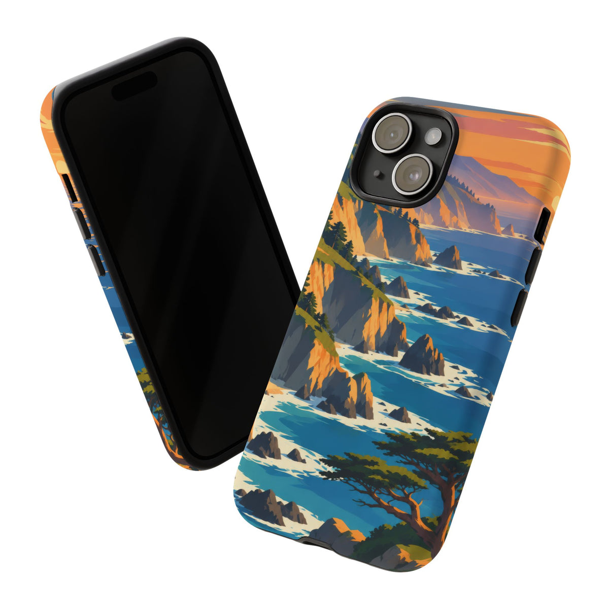 Big Sur — Cypress Coast iPhone Tough Case