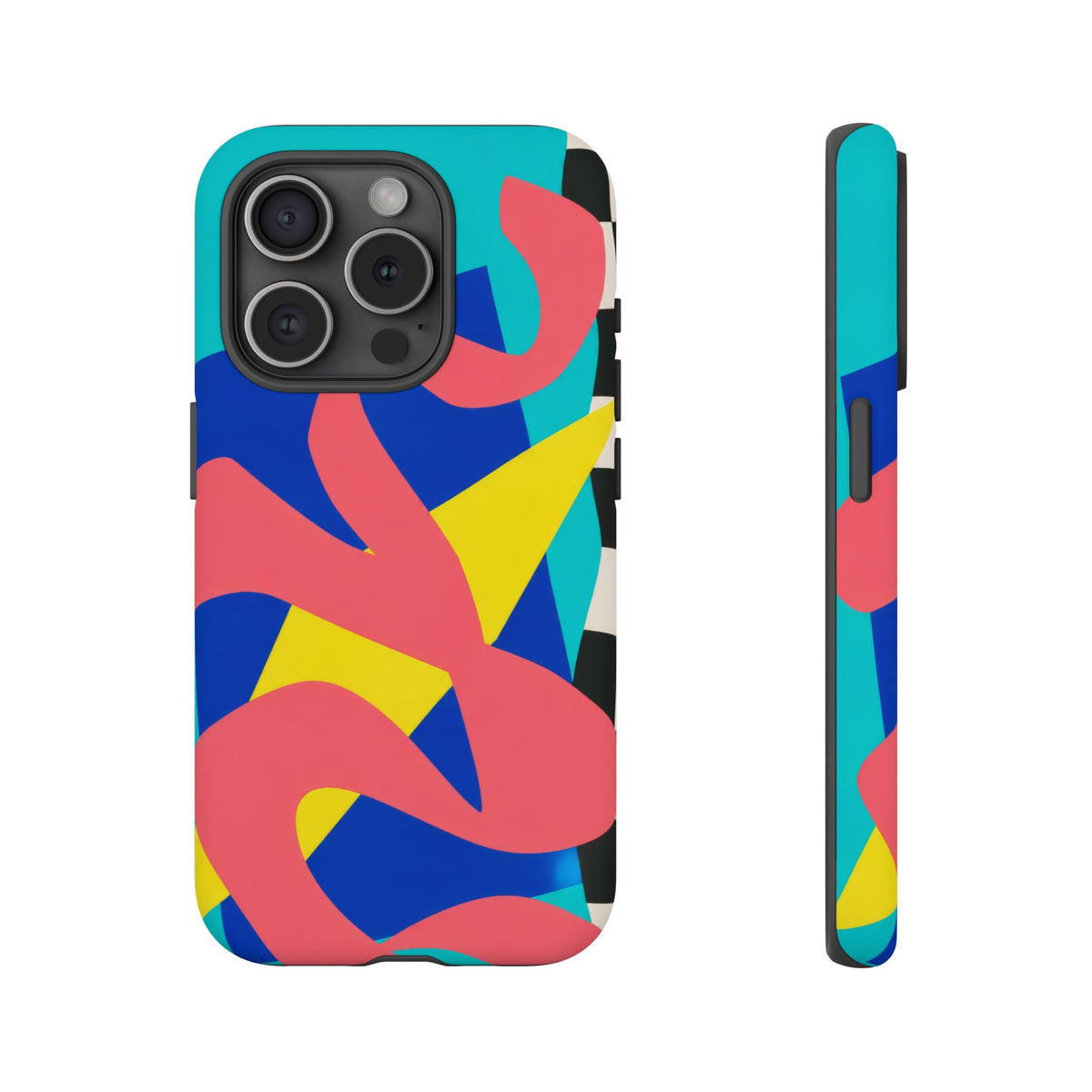 Cut Loose iPhone Tough Case | Retro Abstract Art