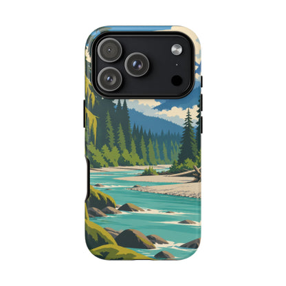 Hoh Rain Forest — Rivergreen iPhone Tough Case