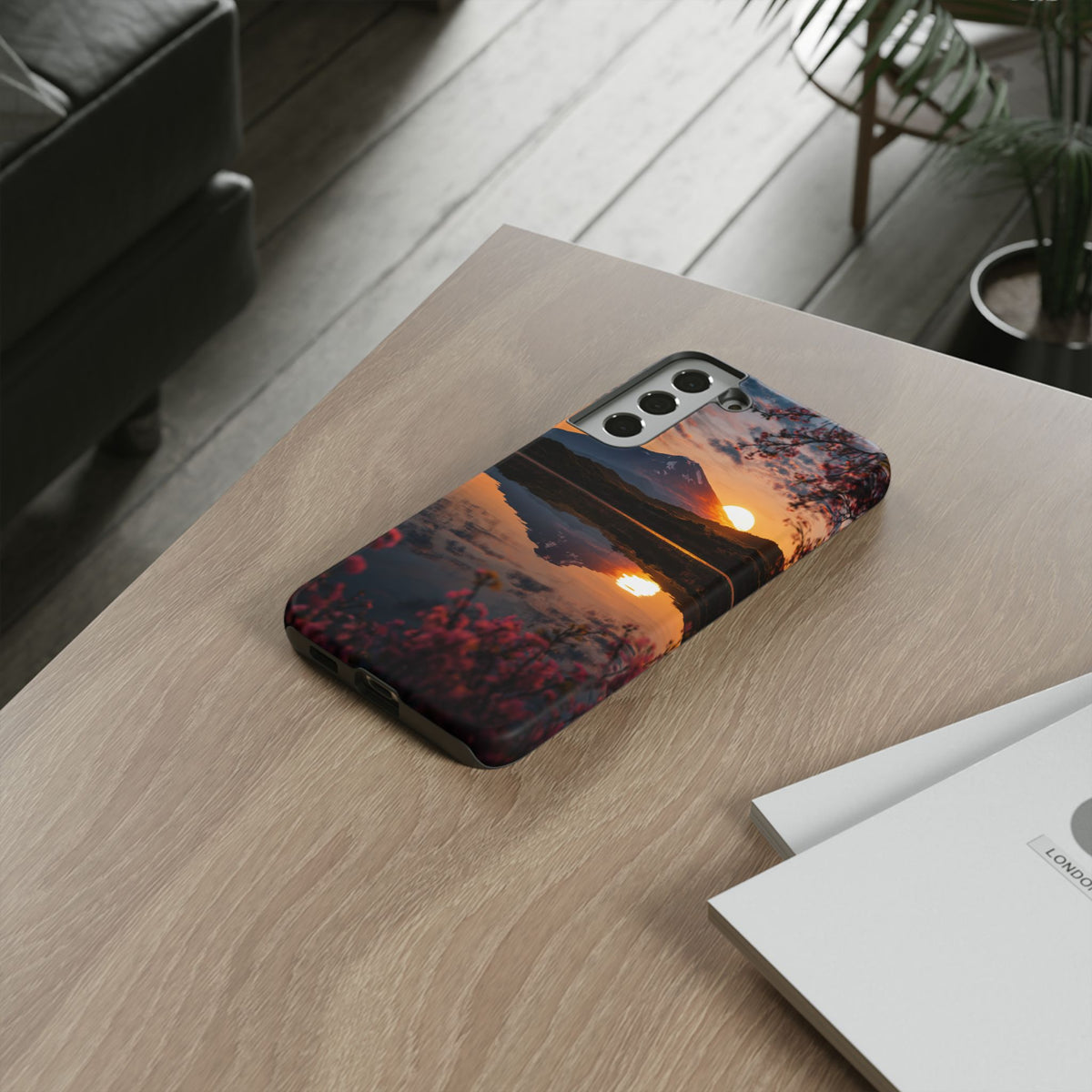 Fuji Golden Reflection Samsung Galaxy Tough Phone Case