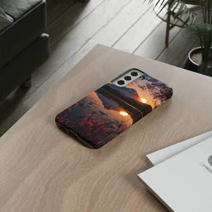Fuji Golden Reflection Samsung Galaxy Tough Phone Case