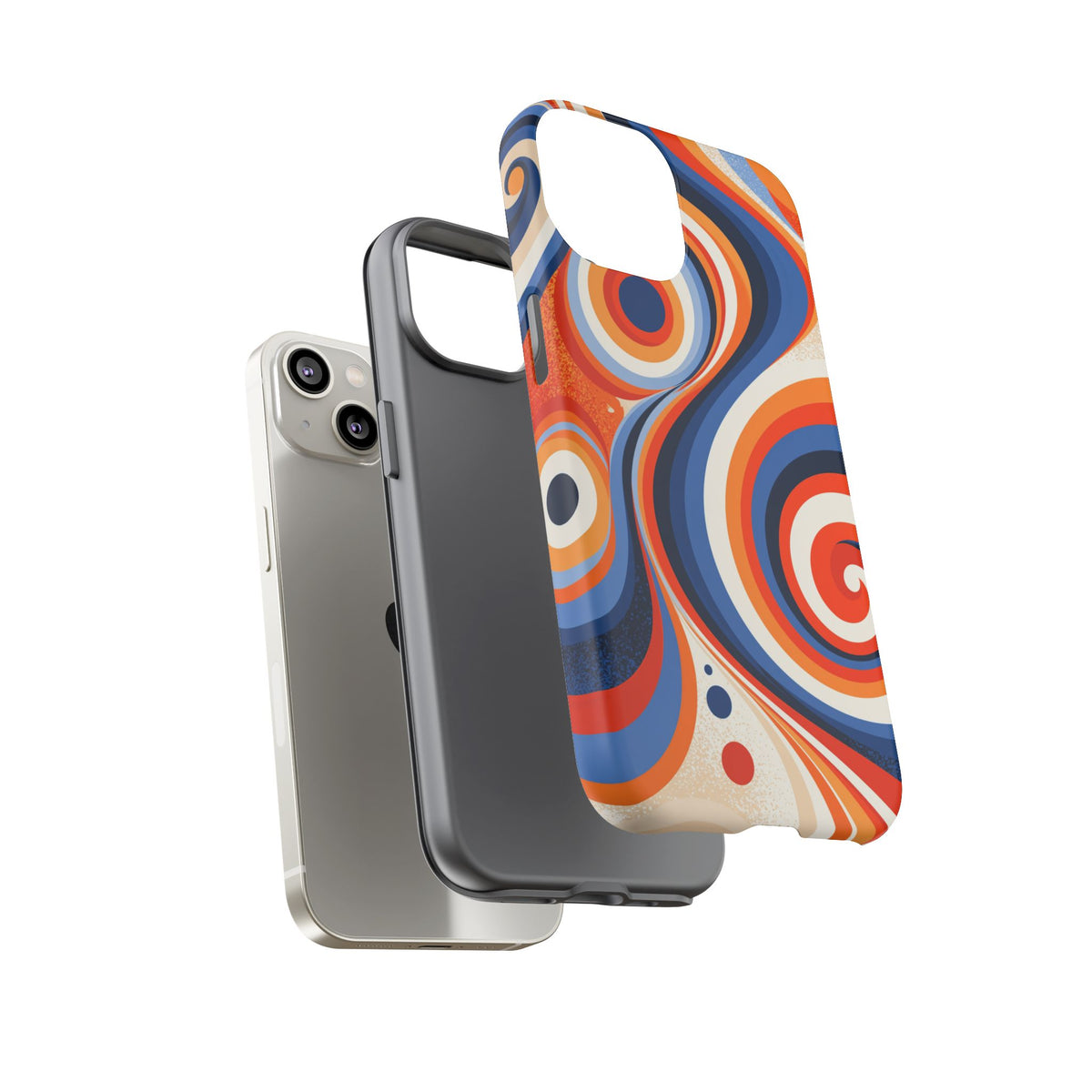 Electric Orbit iPhone Tough Phone Case