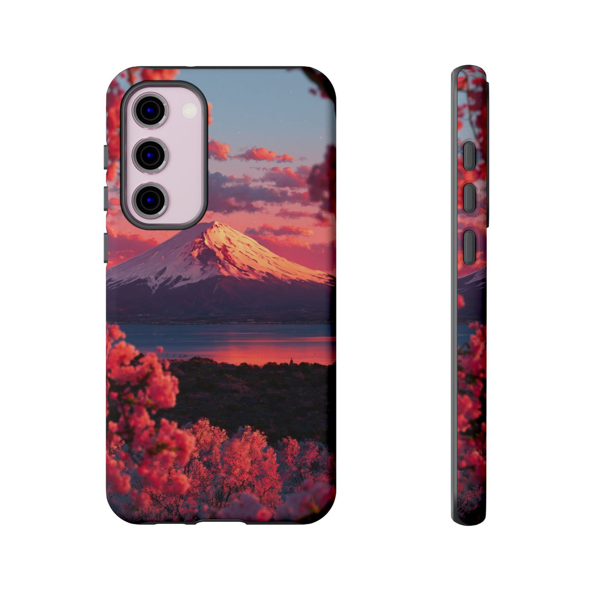 Fuji Rose Horizon Samsung Galaxy Tough Phone Case