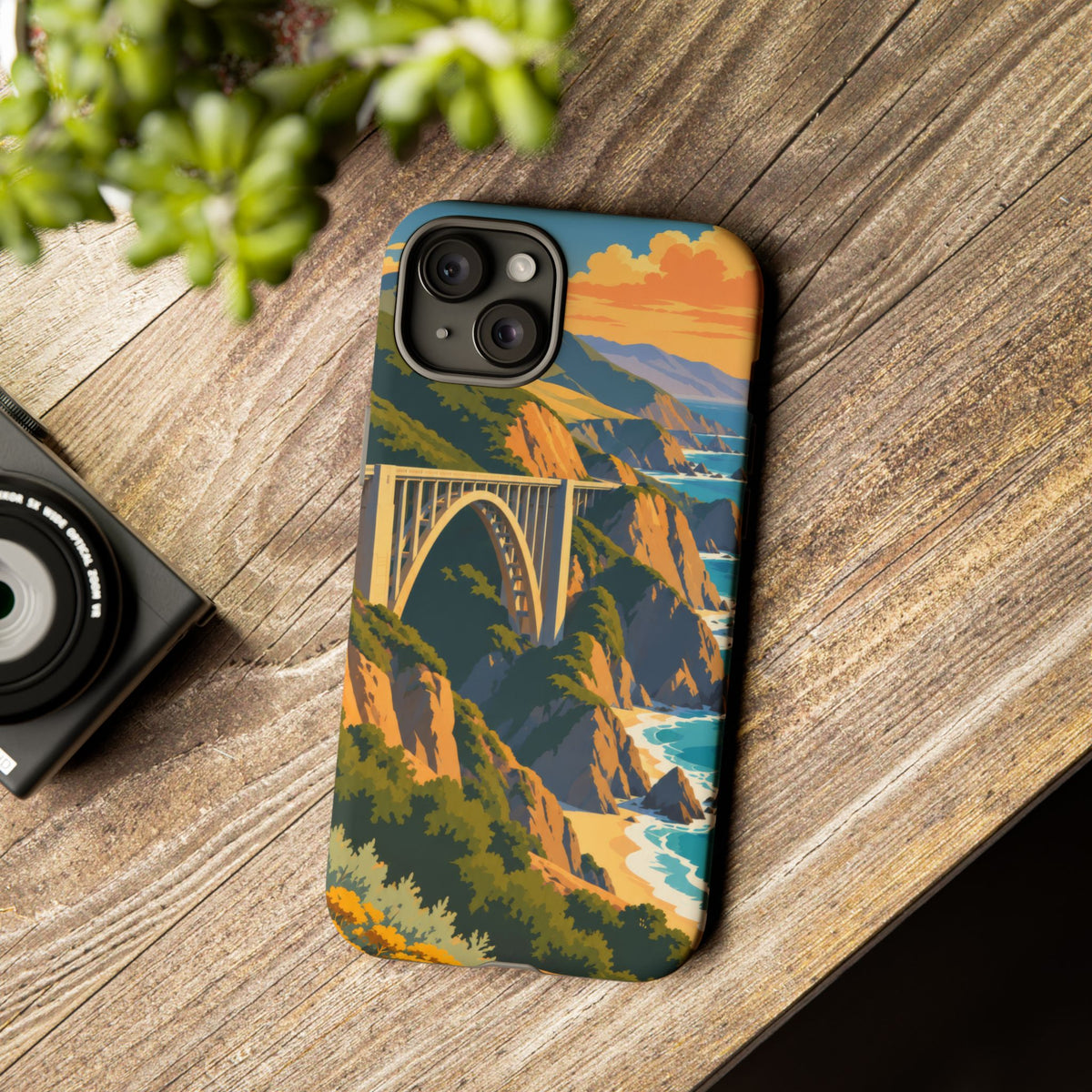 Big Sur — Coastal Arc iPhone Tough Case