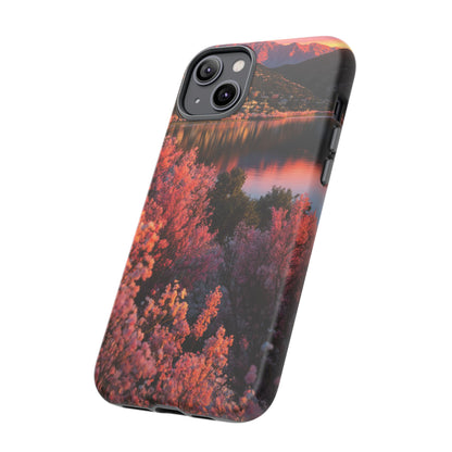 Alpine Bloom Lake iPhone Tough Phone Case