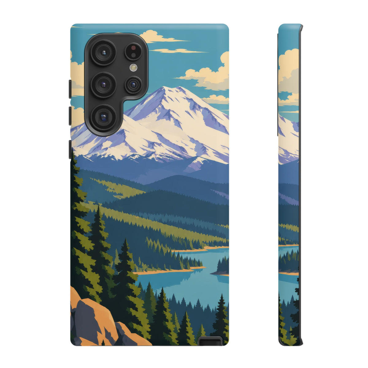Mount Shasta — Snowlight Samsung Galaxy Tough Case