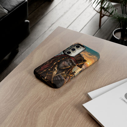 Pirate Gorilla Samsung Galaxy Tough Case | Captain Silverback