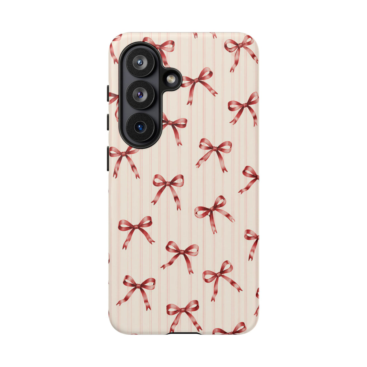 Red Bow Samsung Galaxy Tough Case | Ribbon Waltz