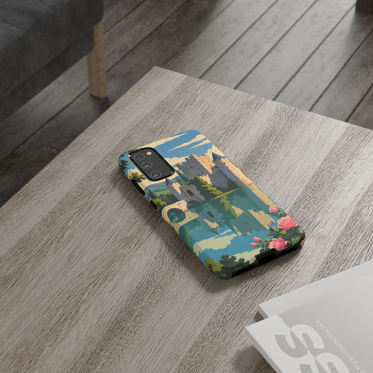 English Castle — Moat and Roses Samsung Galaxy Tough Case