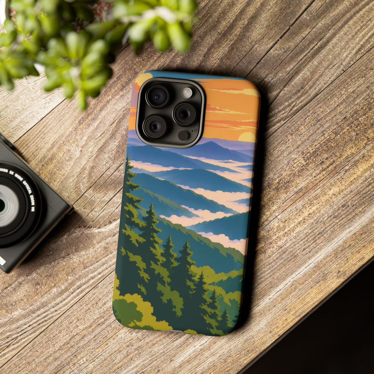 Great Smoky Mountains — Morning Veils iPhone Tough Case