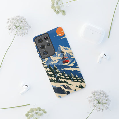 Swiss Skiing — Lift to the Sky Samsung Galaxy Tough Case