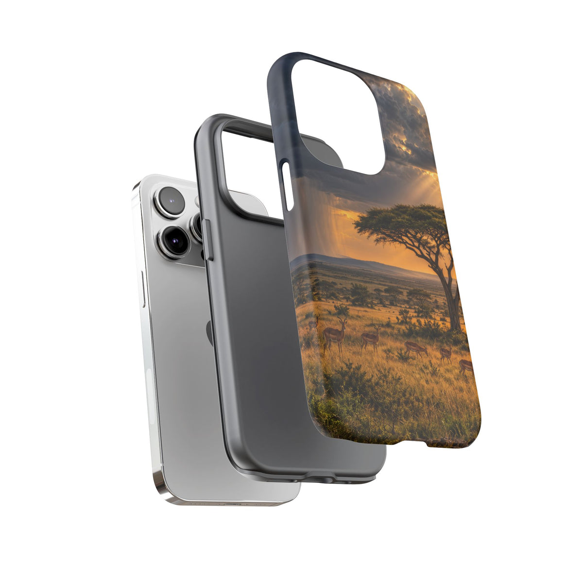Stormlight on the Mara iPhone Tough Case | african storm