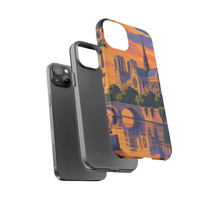 Notre Dame — Cathedral Twilight iPhone Tough Case