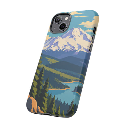 Mount Shasta — Snowlight iPhone Tough Case